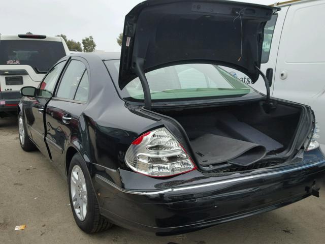 WDBUF65J73A135123 - 2003 MERCEDES-BENZ E 320 BLACK photo 3