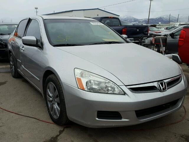 1HGCM66566A053345 - 2006 HONDA ACCORD EX SILVER photo 1