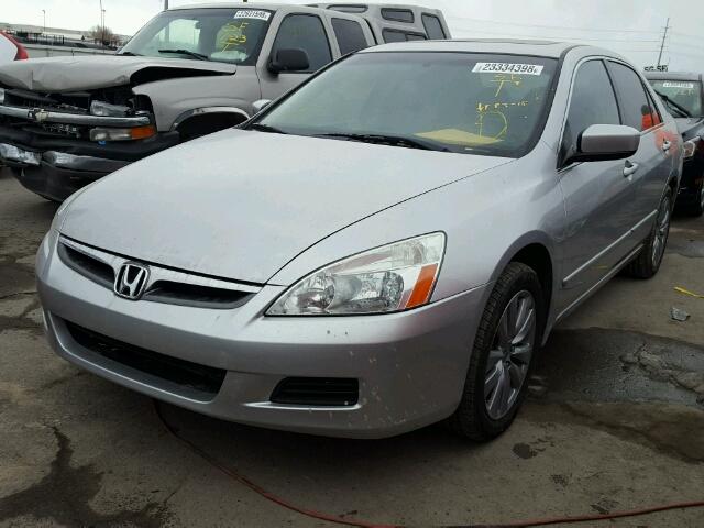 1HGCM66566A053345 - 2006 HONDA ACCORD EX SILVER photo 2