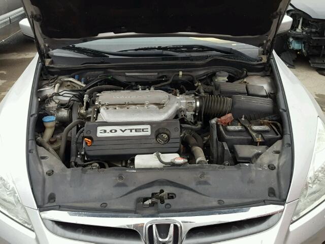 1HGCM66566A053345 - 2006 HONDA ACCORD EX SILVER photo 7