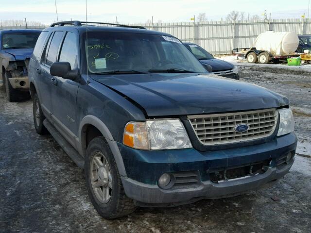 1FMZU73E12ZC42186 - 2002 FORD EXPLORER X GREEN photo 1