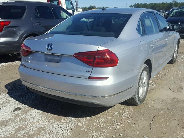 1VWAT7A34GC039838 - 2016 VOLKSWAGEN PASSAT S Արծաթագույն լուսանկար 4