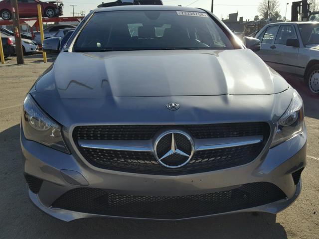 WDDSJ4EB7JN512940 - 2018 MERCEDES-BENZ CLA 250 GRAY photo 9