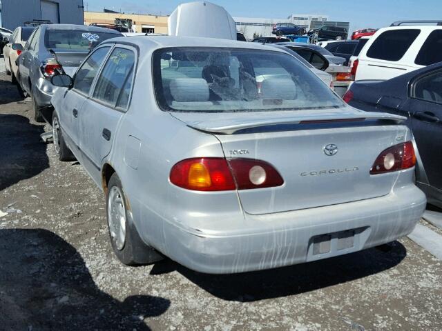 2T1BR12E82C877647 - 2002 TOYOTA COROLLA CE BEIGE photo 3