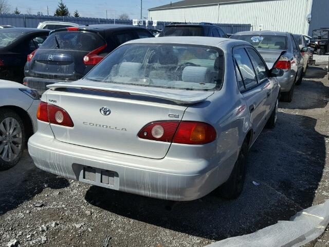 2T1BR12E82C877647 - 2002 TOYOTA COROLLA CE BEIGE photo 4