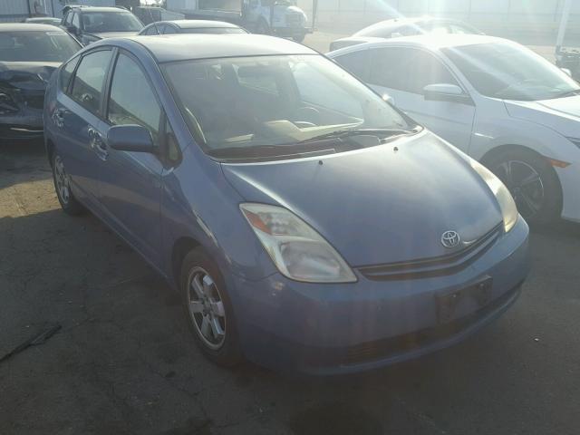 JTDKB20U850125255 - 2005 TOYOTA PRIUS BLUE photo 1