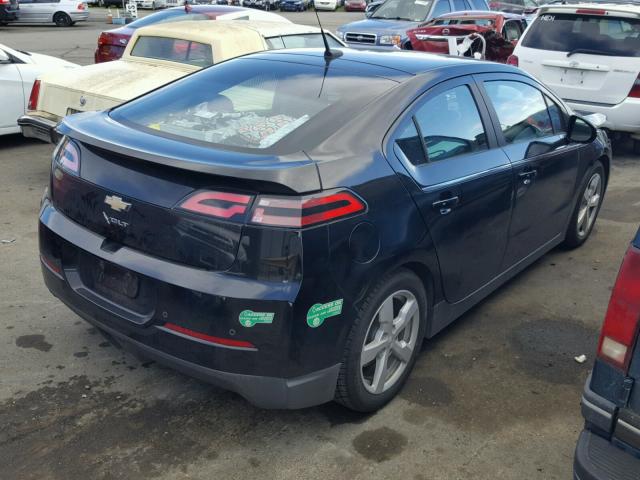 1G1RF6E42DU149179 - 2013 CHEVROLET VOLT BLACK photo 4