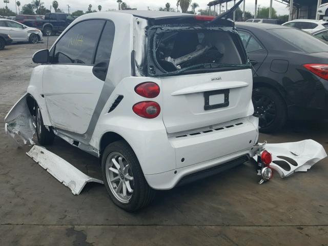 WMEEJ3BA2FK812604 - 2015 SMART FORTWO PUR WHITE photo 3