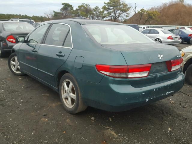 1HGCM56623A067094 - 2003 HONDA ACCORD EX GREEN photo 3