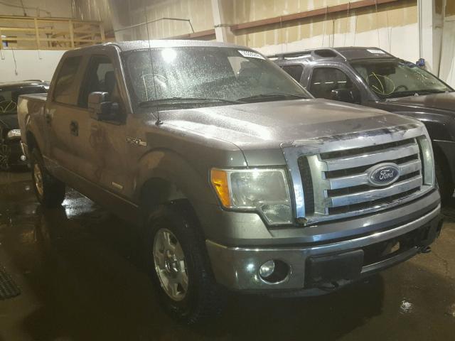 1FTFW1ET5CFB43982 - 2012 FORD F150 SUPER GRAY photo 1