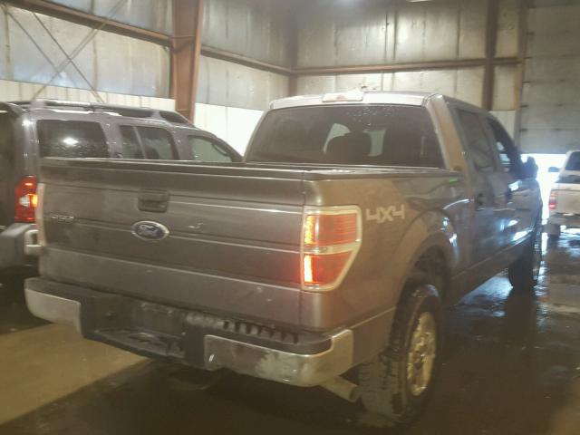 1FTFW1ET5CFB43982 - 2012 FORD F150 SUPER GRAY photo 4