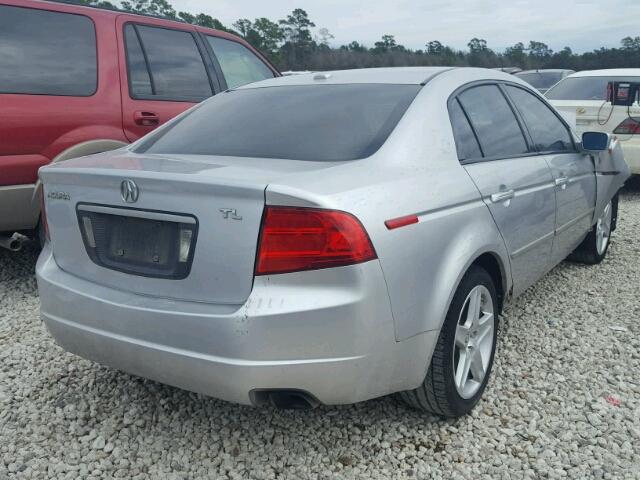 19UUA66286A018843 - 2006 ACURA 3.2TL SILVER photo 4