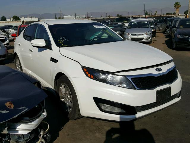 5XXGM4A78DG232548 - 2013 KIA OPTIMA LX WHITE photo 1