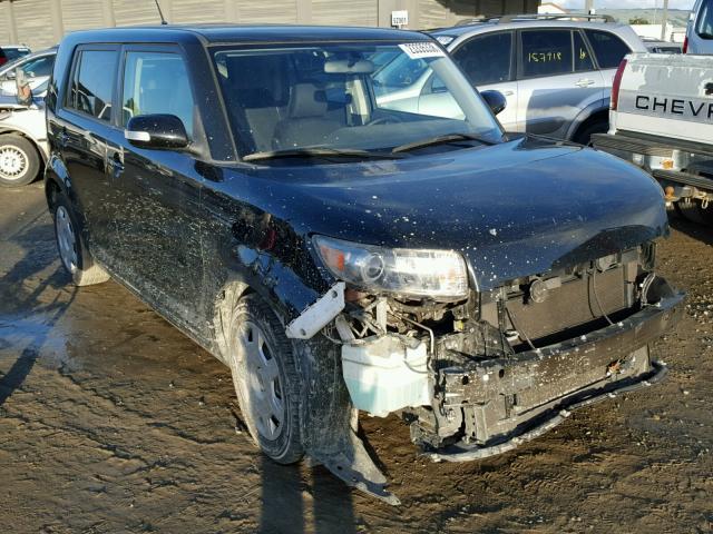 JTLZE4FE2A1118523 - 2010 TOYOTA SCION XB BLACK photo 1