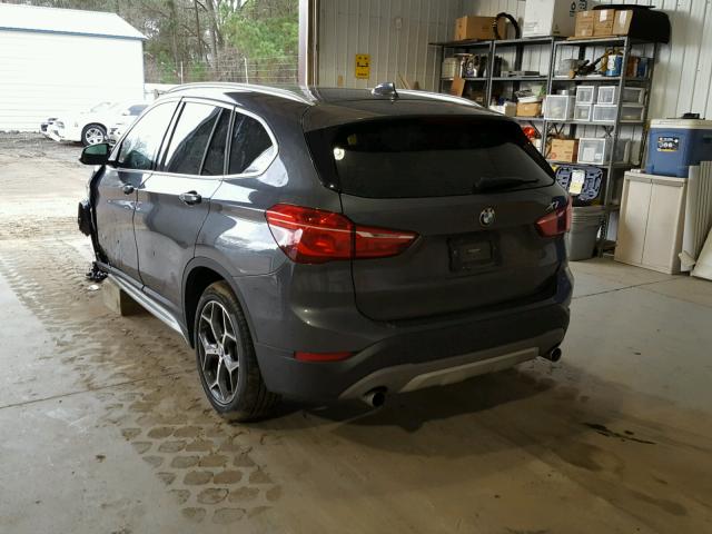 WBXHT3C30GP888187 - 2016 BMW X1 XDRIVE2 BLACK photo 3