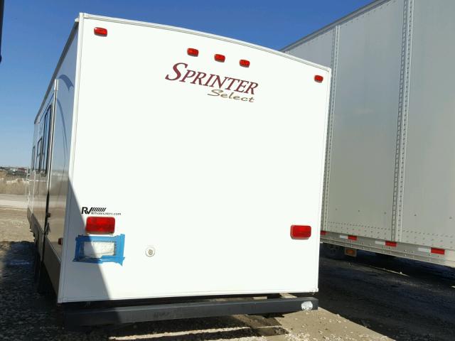 4YDT26B26A1533326 - 2010 KEYSTONE SPRINTER 白色 照片 3