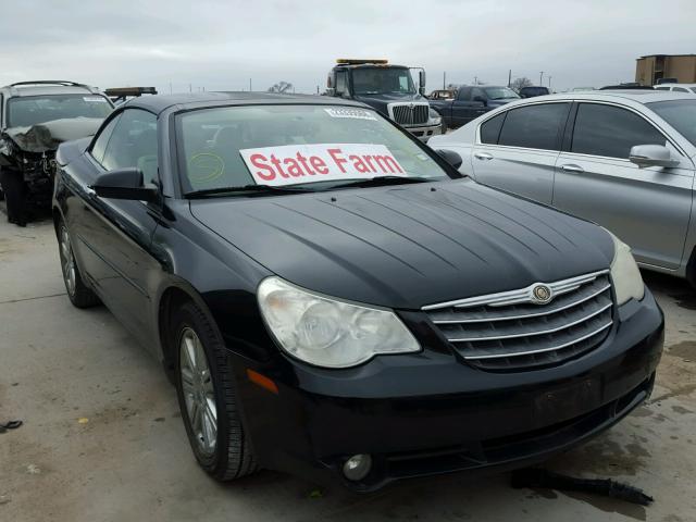 1C3LC65M78N147678 - 2008 CHRYSLER SEBRING LI BLACK photo 1