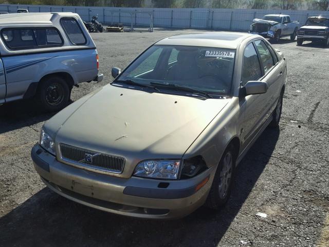 YV1VS29511F701374 - 2001 VOLVO S40 1.9T GOLD photo 2