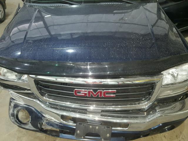 1GTHK23U96F173853 - 2006 GMC SIERRA K25 BLUE photo 7