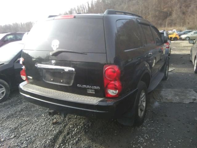 1D4HB58D34F178525 - 2004 DODGE DURANGO LI BLACK photo 4