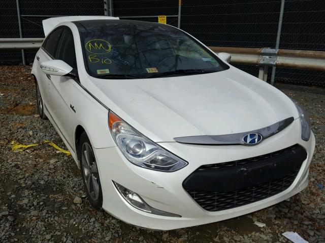 KMHEC4A40CA044242 - 2012 HYUNDAI SONATA HYB WHITE photo 1