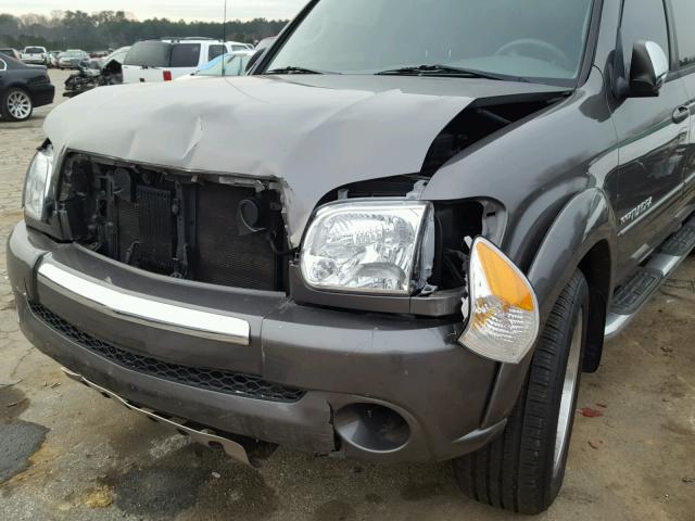 5TBET34135S485426 - 2005 TOYOTA TUNDRA DOU GRAY photo 9