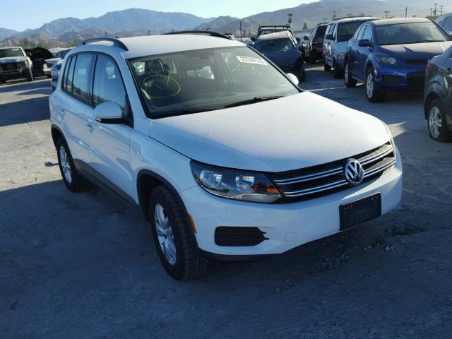 WVGAV7AX3GW562861 - 2016 VOLKSWAGEN TIGUAN S WHITE photo 1