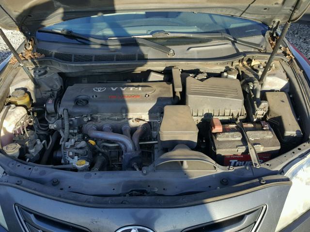 4T1BE46K48U744050 - 2008 TOYOTA CAMRY CE GRAY photo 7