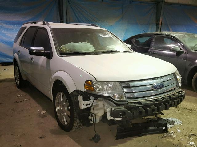 1FMDK03W48GA13912 - 2008 FORD TAURUS X L WHITE photo 1