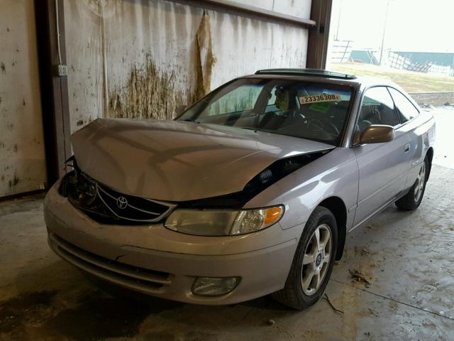 2T1CF28P7XC118300 - 1999 TOYOTA CAMRY SOLA SILVER photo 2