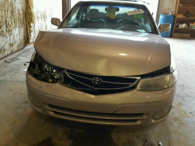 2T1CF28P7XC118300 - 1999 TOYOTA CAMRY SOLA SILVER photo 9