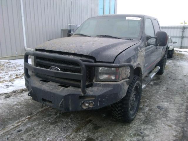 1FTWW31P87EB20406 - 2007 FORD F350 SRW S BLACK photo 2