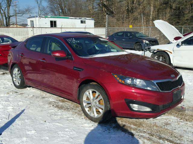 5XXGN4A78DG110477 - 2013 KIA OPTIMA EX RED photo 1