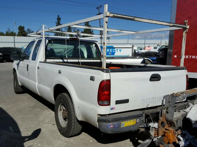 1FTNX20L0YEB18426 - 2000 FORD F250 SUPER WHITE photo 3