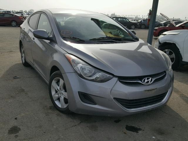 KMHDH4AE9BU108801 - 2011 HYUNDAI ELANTRA GL GRAY photo 1