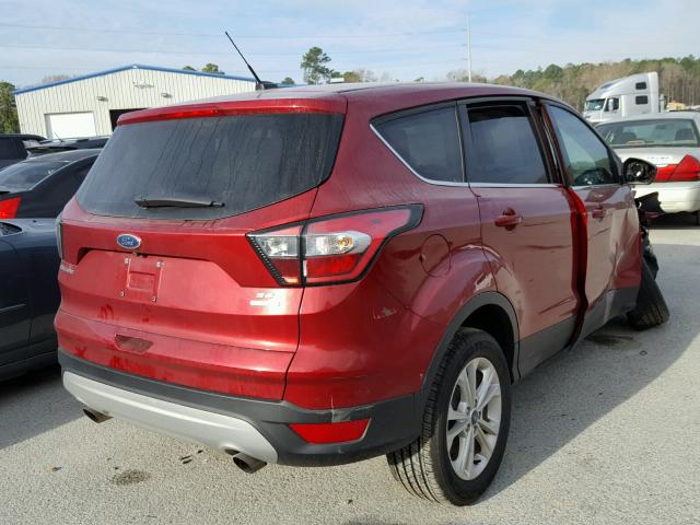 1FMCU0G96HUC42877 - 2017 FORD ESCAPE SE RED photo 4