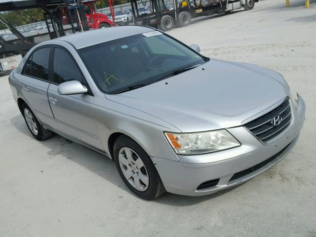 5NPET46FX9H404844 - 2009 HYUNDAI SONATA GLS SILVER photo 1