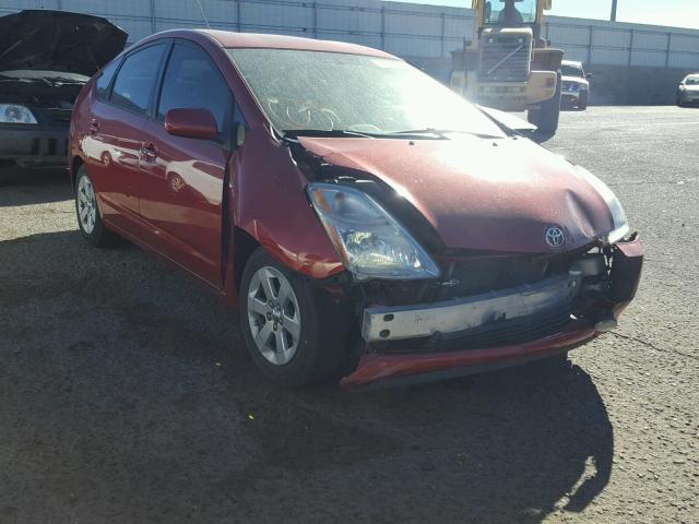 JTDKB20U383370628 - 2008 TOYOTA PRIUS RED photo 1