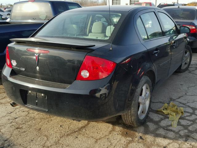 1G2AL55F877385058 - 2007 PONTIAC G5 SE BLACK photo 4