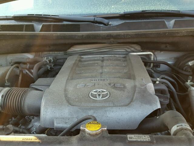 5TDBY64A08S021155 - 2008 TOYOTA SEQUOIA SR SILVER photo 7