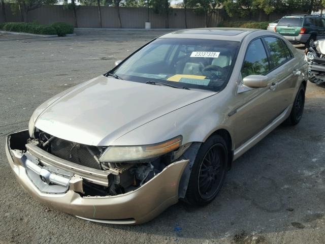 19UUA65565A023985 - 2005 ACURA TL GOLD photo 2