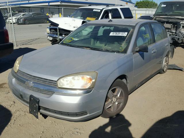 1G1ZT54875F149465 - 2005 CHEVROLET MALIBU LS SILVER photo 2