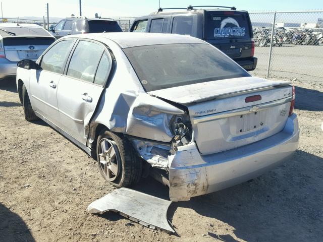 1G1ZT54875F149465 - 2005 CHEVROLET MALIBU LS SILVER photo 3