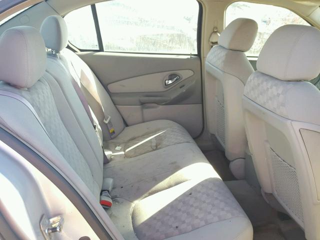 1G1ZT54875F149465 - 2005 CHEVROLET MALIBU LS SILVER photo 6