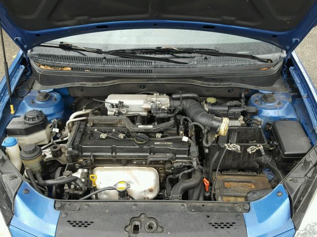 KNADE163666060510 - 2006 KIA RIO 5 BLUE photo 7