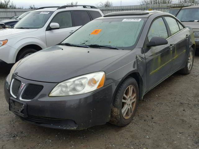 1G2ZG528754150467 - 2005 PONTIAC G6 CHARCOAL photo 2