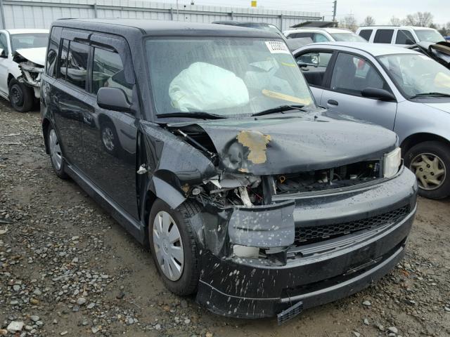 JTLKT334264082030 - 2006 TOYOTA SCION XB BLACK photo 1