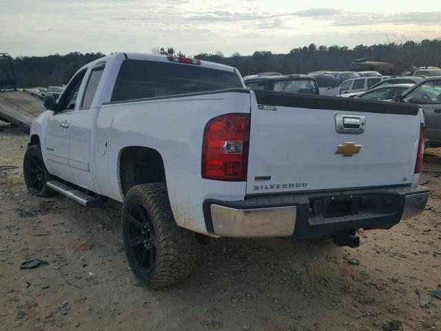 1GCRCSE07CZ244327 - 2012 CHEVROLET SILVERADO WHITE photo 3