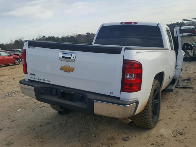 1GCRCSE07CZ244327 - 2012 CHEVROLET SILVERADO WHITE photo 4