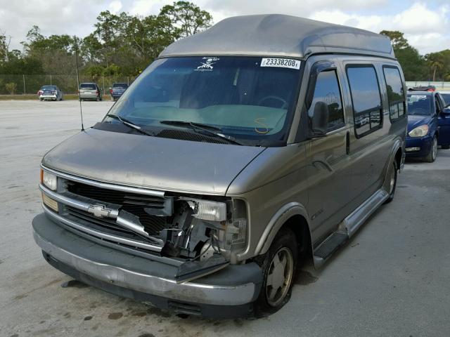 1GBFG15M4Y1257602 - 2000 CHEVROLET EXPRESS G1 BEIGE photo 2